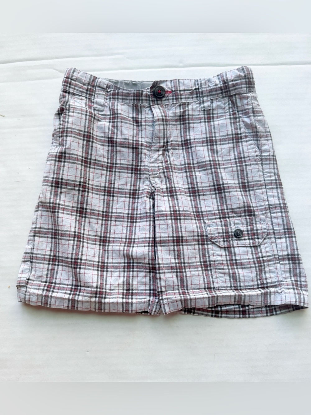 Janie and Jack Boys Plaid Shorts Size 3Y